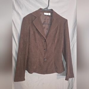 Kim Rogers Chocolate Brown Women's Blazer